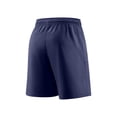 thumbnail image 4 of Garbnen Men Shorts Cargo Elastic Waist Wide Leg Hiking Shorts for Men Athletic Sports Summer Lightweight Big and Tall Mens Bermuda Shorts with Zipper Pockets Blue S, 4 of 5
