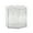 Clear Round, variant on AURORA TRADE Hexagonal Fish Tank, Mini Fish Tank Row Aquarium Stackable Small Betta Fish Tank, Ant Feeding Case Mini Reptile Row Box, 4.72" x 4.13" x 4.53"