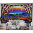 thumbnail image 5 of Sun Rise Trippy Tapestry, 5 of 5