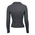 thumbnail image 4 of EDFBUYKRS Women's Tops Plus Size 3/4 Length Long Sleeve Shirts Dressy Casual V Neck Tunic Blouses Xl, 4 of 5