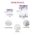 thumbnail image 7 of Purple Kitchen Dish Towels for Drying Dishes Set of 3, Eucalyptus Leaves Waffle Weave Microfiber Hand Tea Bathroom Towels Quick Dry & Absorbent Towel 15.7x23.6, 7 of 7