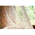 thumbnail image 2 of Abstract Tulle Curtains with Rod Pocket, Bullseye Circles with Dots Lines Geometric Illustration Retro Design Inspirations, Sheer Drape for Wedding Party 2 Panels, 7 Sizes, Multicolor, by Ambesonne, 2 of 3