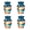 Ocean3, variant on Ocean Beach Urn For Ashes For Women - Keepsake Urns For Human Ashes - Urn For Adult Male - Decorative Funeral Urns For Men ( Size - 3" 2pc )