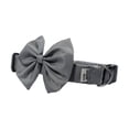 thumbnail image 3 of Collar con moño Infanti Pets gris extragrande, 3 of 5