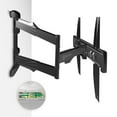 thumbnail image 6 of ONKRON Full Motion TV Wall Mount Bracket for 40 to 75 inch LCD LED TVs with Tilt Swivel up to 77 lbs Long Arm 27.9 Inch NP47 Black, 6 of 10
