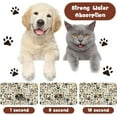 thumbnail image 2 of Dog Food Mats for Floors Waterproof, Dog Cat Water Bowl Mats Pet Feeding Absorbent Mat Dog Cat Pet Placemats for Food and Water Beige 17 * 30 inch, 2 of 6