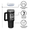 thumbnail image 4 of OBREWU Best Dad Ever Tumbler with Handle and Lid,40oz Best Dad Ever Double Wall Vacuum Insulated Tumbler,Best Dad Ever Cups Gift for Women and Men, 4 of 7