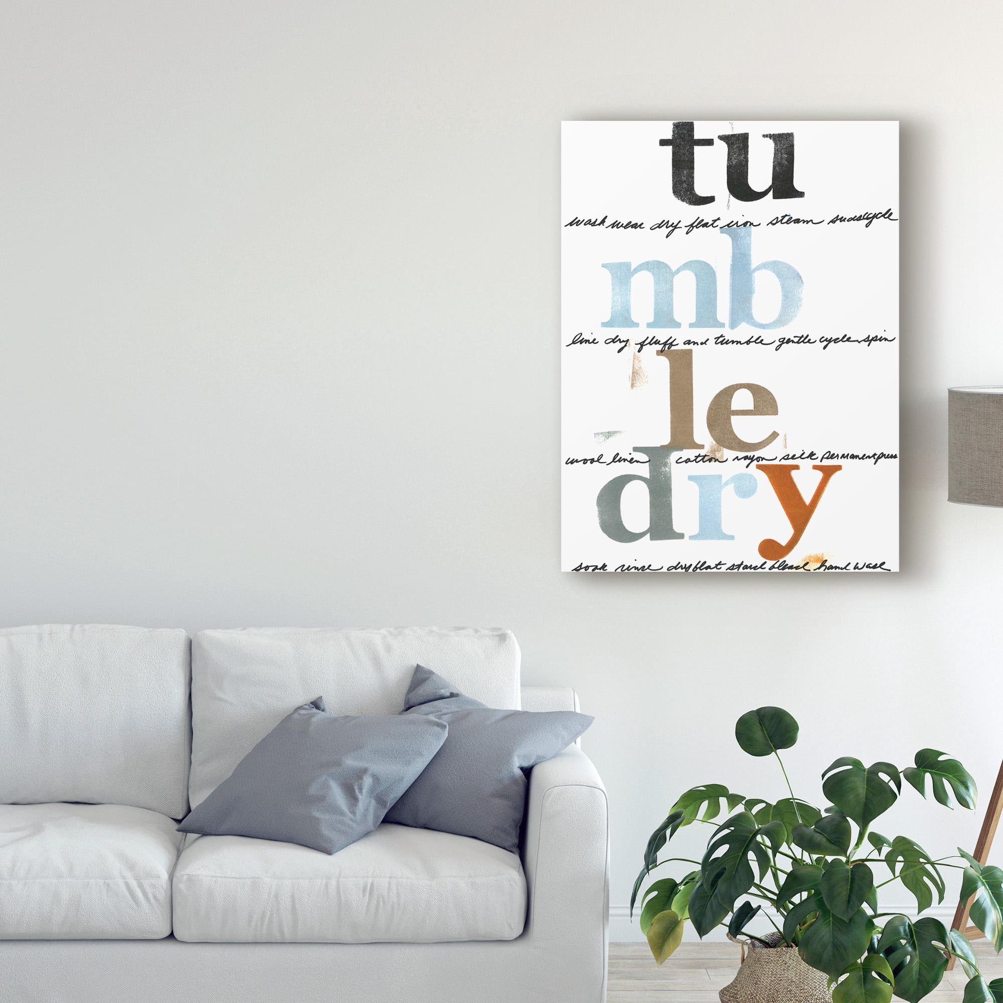 Trademark Fine Art 'Laundry Lines II' Canvas Art by Deborah Velasquez