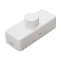 Adjustable LED Dimmer Switch 220V 3W-200W for Table Lamps,Floor Lamps,Halogen,Incandescent Lights Flicker-Free Thyristor Dimming