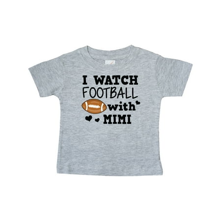 

Inktastic I Watch Football with My Mimi Gift Baby Boy T-Shirt