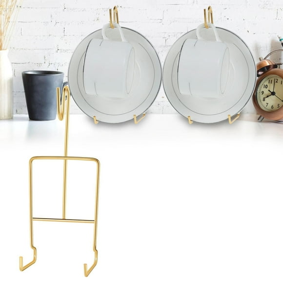 Miyuadkai Clearance! Présentoir à Tasses en Or - Support Vintage Élégant pour Collections et Décorations de Tasses à Thé