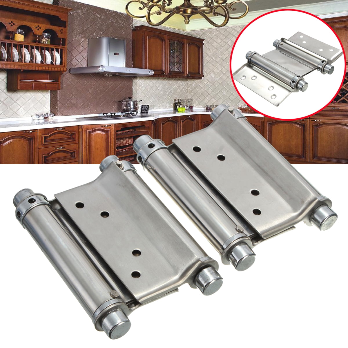 Cupboard Showcase Door Toolbox Iron Hinge Silver Gray 1.5/" Long 40pcs