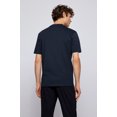 thumbnail image 5 of BOSS Men's Cotton-Blend T-Shirt with Logo Graphic Print, 5 of 5