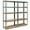 Gray, variant on Costway 2PCS 72'' Heavy Duty Storage Shelf Steel Metal Garage Rack 5 Level Adjustable Black