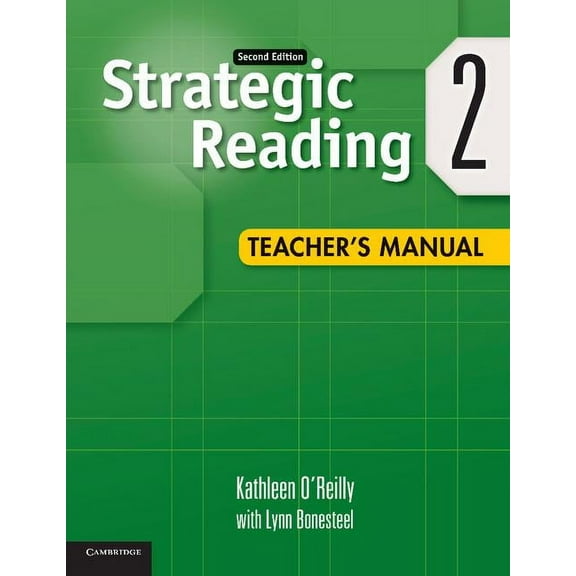 Strategic Reading Strategic Reading Level 2 Teacher's Manual, (Paperback)
