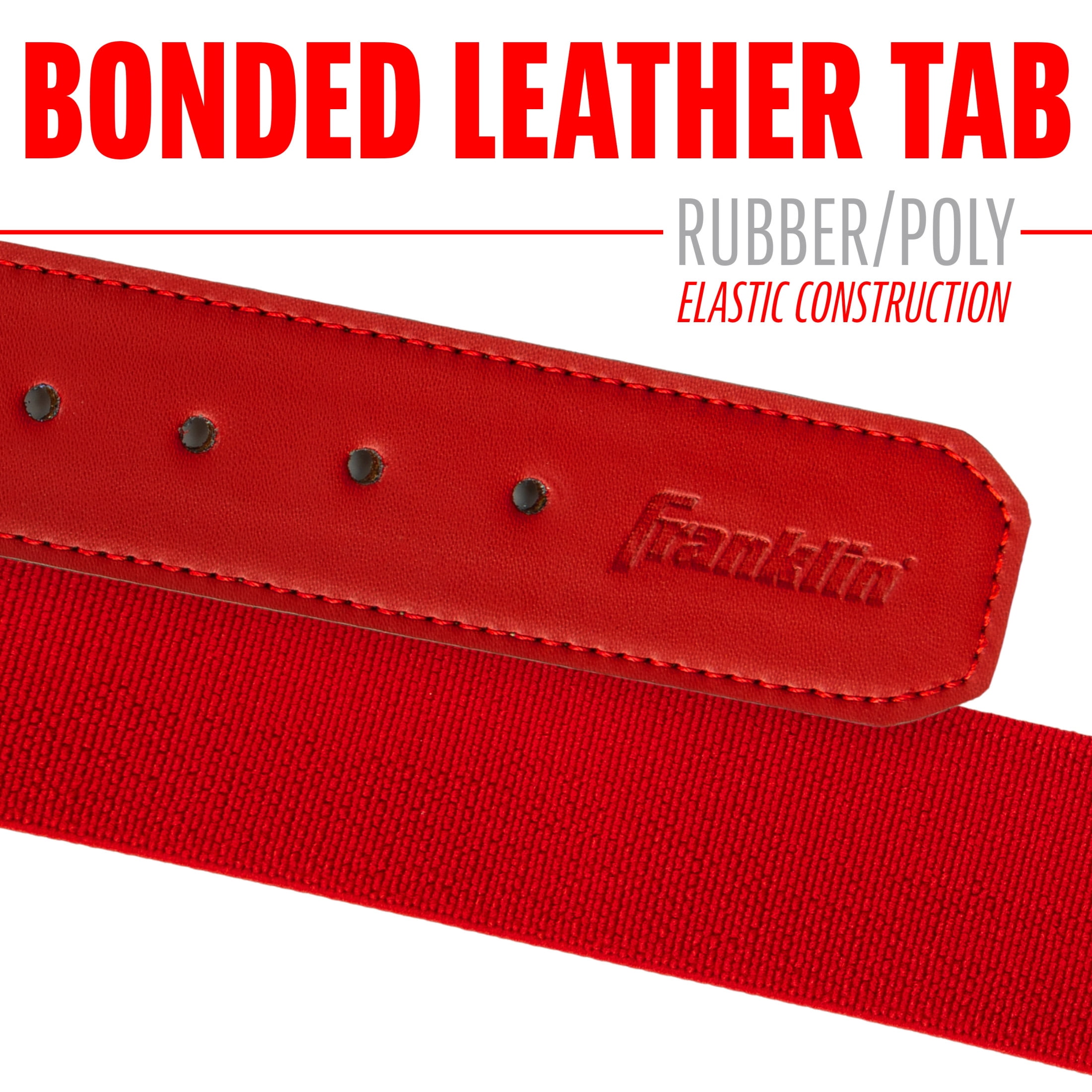 Franklin Sports MLB Adult Baseball Belt, Red, One Size