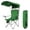 Green, variant on HYYOP Outdoor Foldable Camping Chair, with 300lbs Capacity and Sturdy Material, Foldable Camping Chair with Cup Holder and Carrying Bag, Suitable for Camping, Parks and Fishing Multi-Color