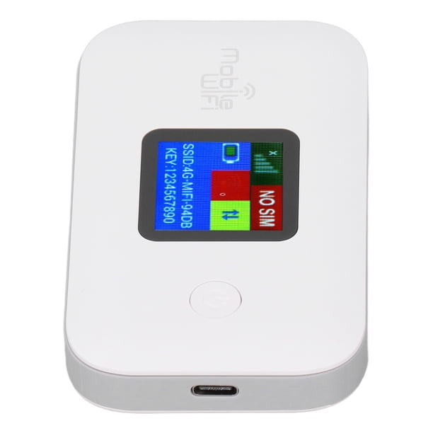 4G Wifi Portátil, Enrutador Wifi Móvil Compacto de 3000 mAh 300Mbps para la Computeradora Portátil para Teléfono
