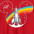 thumbnail image 2 of Mickey & Friends - Mickey Mouse Retro Space Logo - Men's Long Sleeve T-Shirt, 2 of 4