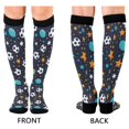 thumbnail image 2 of joogoo Football and Star Socks Women Men Knee High Sock, 2 of 8