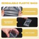 thumbnail image 3 of Uxcell 200Pcs Bolsas de Plástico Claras 2" x 2" con Cremallera Resellable 4mil Bolsas de Polietileno Recerrables para Pequeños Negocios, Joyería, Almacenamiento, Empaque, 3 of 6