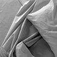 thumbnail image 1 of Cotton House - Bamboo Sheet Set, Hypoallergenic, Twin Size, Pale Grey, 1 of 4