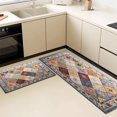 thumbnail image 5 of Kitchen Rugs Sets of 3 Non Slip Washable Kitchen Mats for Floor, Waterproof Kitchen Runner Rug, Floor Mat Carpet for Entryway, Laundry, Sink, Hallway, Bathroom, 5 of 12