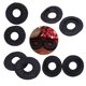 thumbnail image 5 of Audífonos 1 par de accesorios para almohadillas para los oídos, funda para Sony MDR-V150 V2 (negro), 5 of 9