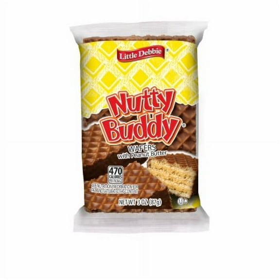2X - Little Debbie Nutty Buddy Wafers