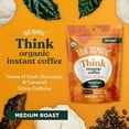 thumbnail image 3 of Four Sigmatic Organic Mushroom Coffee | Arabica Instant Coffee with Lion's Mane, Chaga and Rhodiola | Mushroom Coffee Instant Mix for Better Focus and Immune Support | 30 Serving Canister, 3 of 8