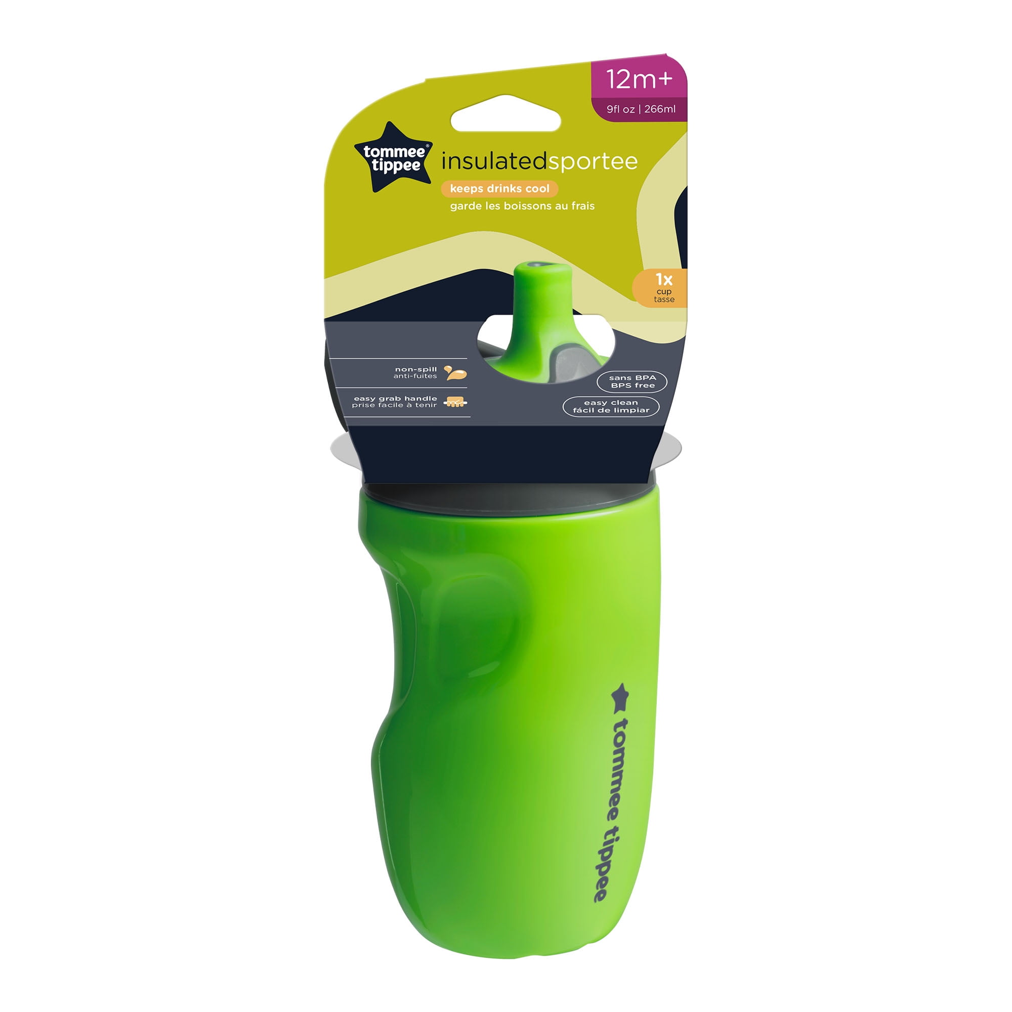 Tommee Tippee® Insulated Sportee Toddler Water Bottle with Handle