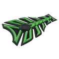 thumbnail image 2 of koolsoo Green Rubber Motorcycle Gel Oil Gas Fuel Tank Pad Protector Sticker Decal, 2 of 9