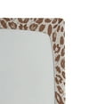 thumbnail image 3 of Ambesonne African Fitted Sheet, Roaring Wild Leopard, Queen Size, Cocoa Beige Black, 3 of 3