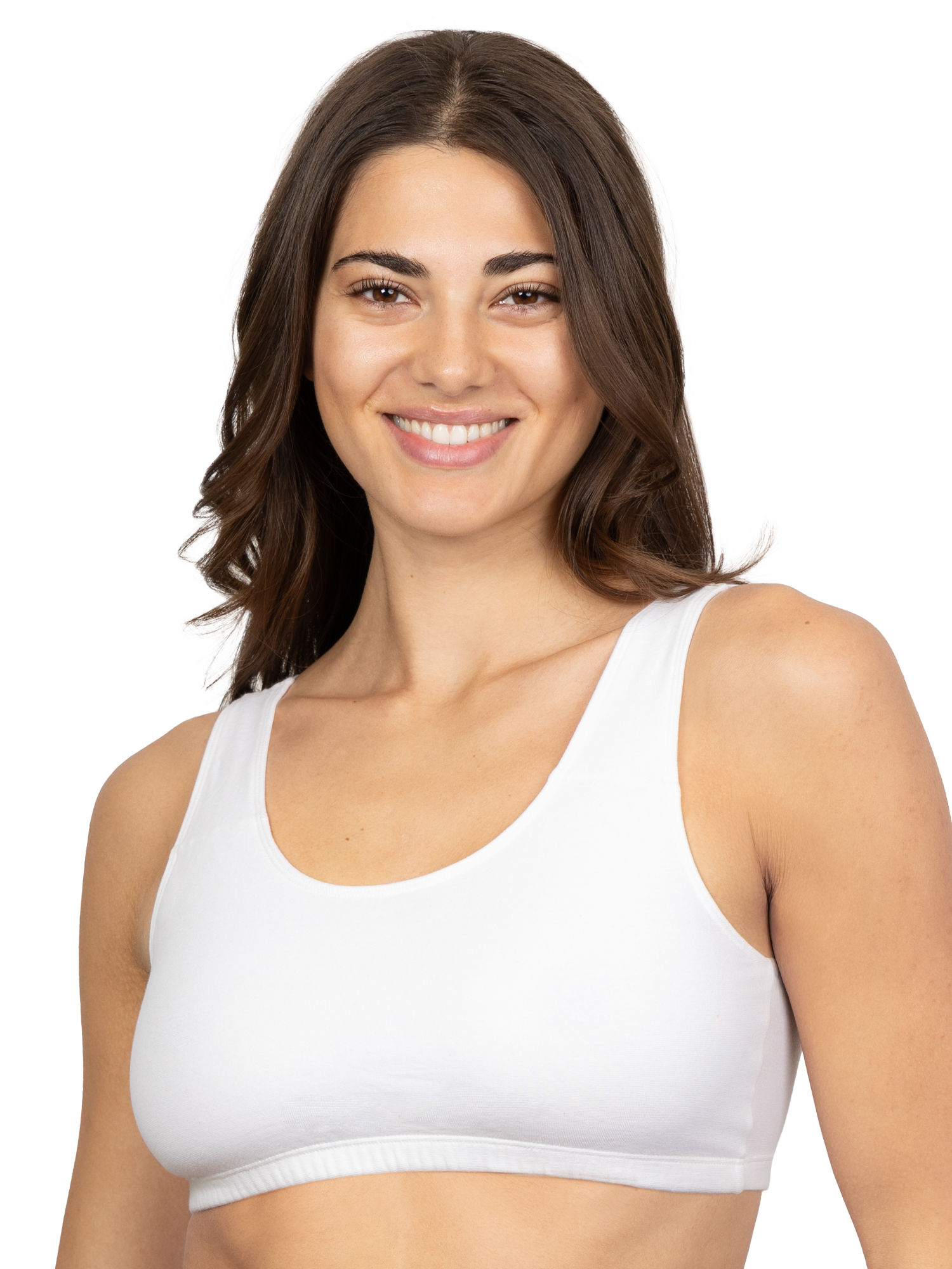 Fruit of the Loom Women's Tank Style Cotton Sports Bra, 5-Pack photo 7