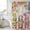 Beige, variant on Watercolor Floral Gnomes Shower Curtain, Waterproof Shower Curtains for Bathroom, Spring Garden Butterflies Beige Washable Fabric Bathtub Curtain Set Bath Decor with 12 Hooks Long 72"x84"
