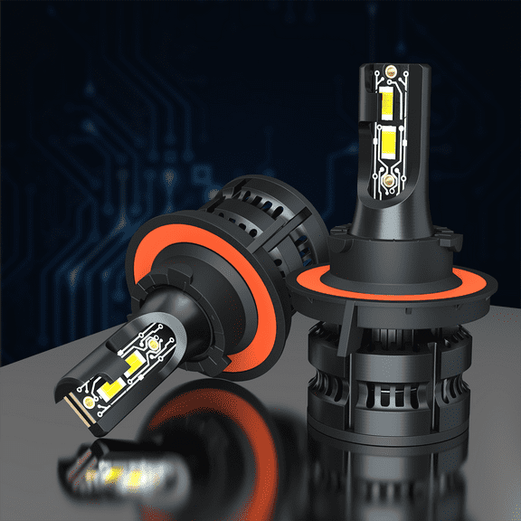 IHNZCB For Chevy Cruze 2011-2015 H13/9008 LED Headlight High/Low Beam Bulbs Kit 6000K Super Bright White,Pack pf  2