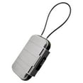 thumbnail image 1 of Hearth & Gear The Portable Is Equipped With A Small Combination Lock Heavy Duty Alloy Storage Containers With Secure Combination Lock For Home Organization And Space Saving Clear Canisters Clear, 1 of 7