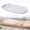 White, variant on Oval Soap Dispenser Tray - 12'' Ceramic Vanity Tray for Bathroom Decorative, Jewelry Ring Dish, Comestic Holder, Kitchen Sink Countertop Organizer Plate