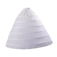 thumbnail image 2 of Zentra Jupon de Robe de Mariée, Jupon Léger avec Ceinture Élastique, Confortable, Demi-Style B, 2 of 9
