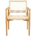 thumbnail image 6 of SAFAVIEH Sianna Accent Chairs, Natural/White (22.8 in. W x 23.4 in. D x 32.9 in. H), 6 of 13
