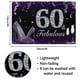 thumbnail image 2 of Hamigar Fondo De Cartel De Feliz Cumpleaños Número 60 De 6 X 4 Pies  60 Y Tacones Fabulosos Decoraciones De Cumpleaños Suministros De Fiesta Para Mujeres  Púrpura, 2 of 5