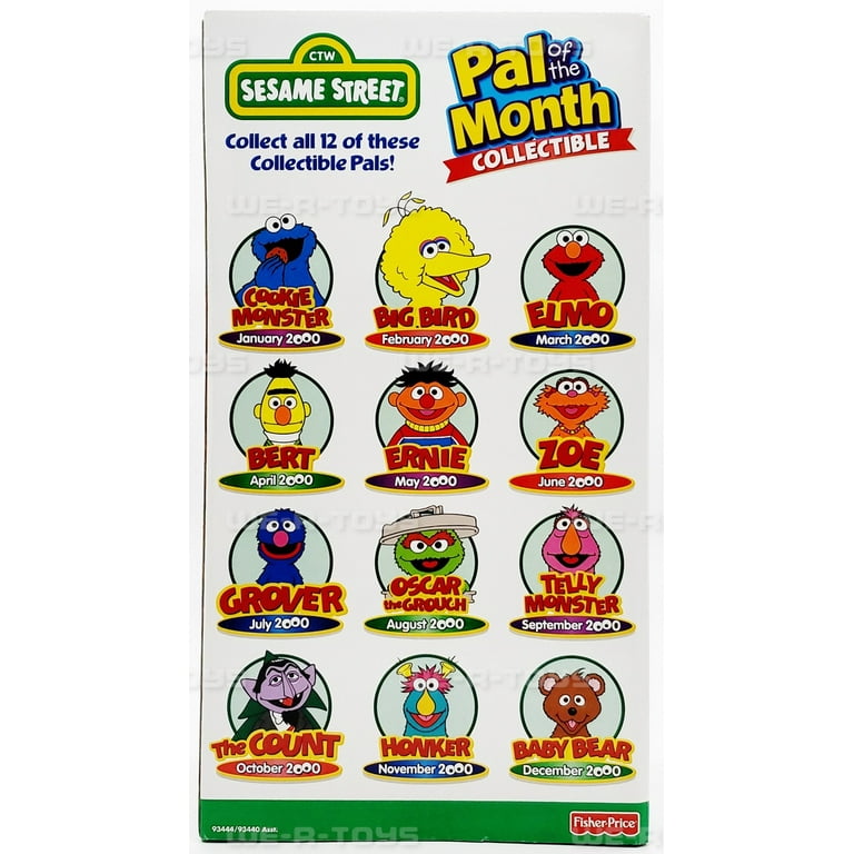 Sesame Street Pal of The Month Collectible May 2000 Ernie Plush