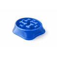 thumbnail image 1 of Plato De Perro Chico para Comida Lenta, Comedero, Interactivo, Slow Feeder, Hecho en México - Color Azul, 1 of 3