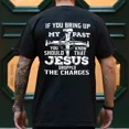 thumbnail image 4 of Men Tee Shirt Jesus Christ Back Printing T-Shirt Fashion Graphic Tops Gift For Christian Jesus Streetwear Oversized Y2k Clothing, 4 of 20