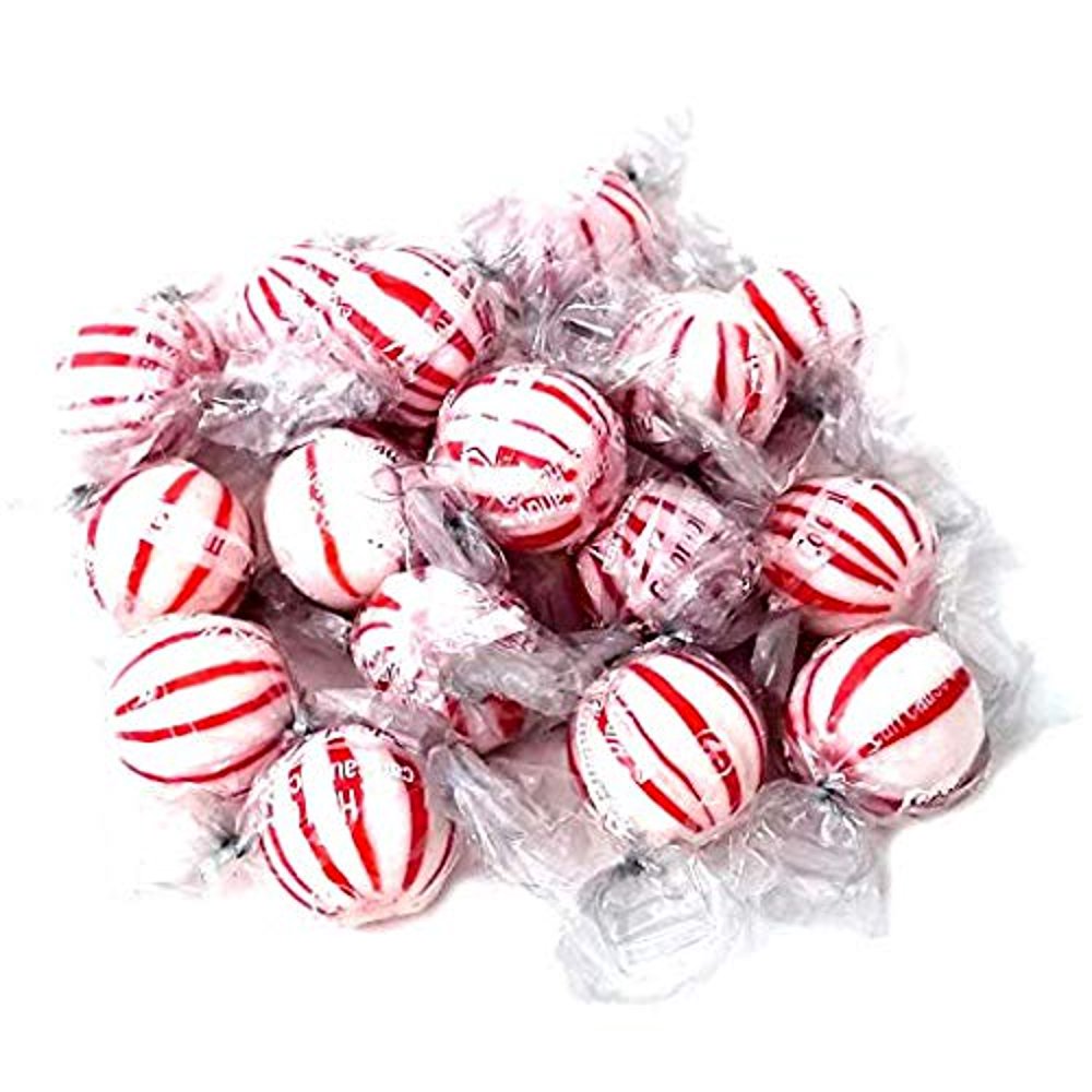 Colombina Jumbo Mint Balls Hard Candy, Individually Wrapped Bulk Candy