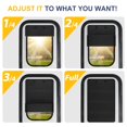 thumbnail image 2 of AMERTEER RV Door Window Shade  Magnetic Foldable Blackout Window Cover with Reflective Silvery Coating | UV Protection Sun Shade for RV Travel | RV Accessories Must-Have for Camping & Roa, 2 of 5