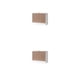 thumbnail image 2 of Bewildely Jabonera Montado en la pared Colgante Desmontable Escurridor impermeable Cajas de almacenamiento sin perforación Hogar 1 rejilla / 1 rejilla/Café 2piezas, 2 of 6