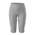 thumbnail image 7 of Edvintorg Capri Pants for Women High Waisted Casual Athletic Stretch Slim Fit Yoga Legging Fashion Clothing Women Gray M, 7 of 7
