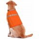 thumbnail image 3 of Chaleco reflectante para perros, chaqueta de seguridad de alta visibilidad con correas ajustables. Mantén a tu perro visible y a salvo de accidentes de tráfico y de la caza (1 unidad, naranja, L)., 3 of 5