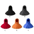thumbnail image 3 of stanreset Thermal Face Mask Ricife Sherpa Hood Ski Mask Fleece Balaclava Shake Velvet Particles Balaclava orange, 3 of 6